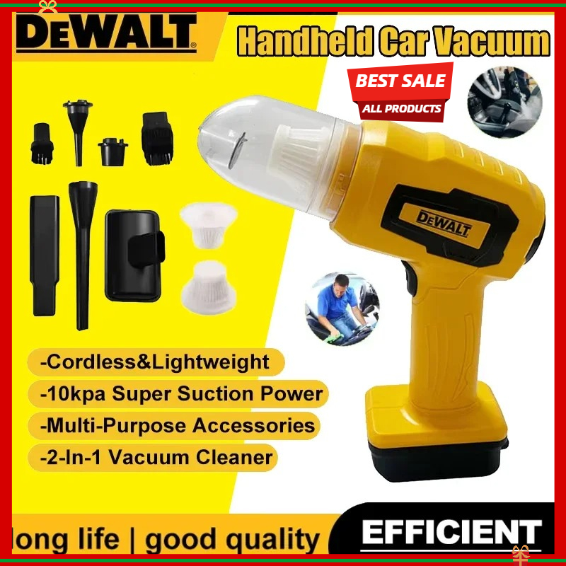 Vacuum Cleaner Woodworking - DEWALT Handheld Car Vacuum Cleaner 10Kpa
