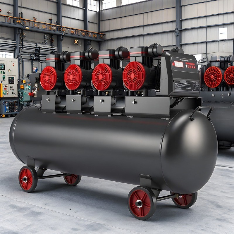 Woodworking Industry - Oil Free Silent Air Compressor Industrial