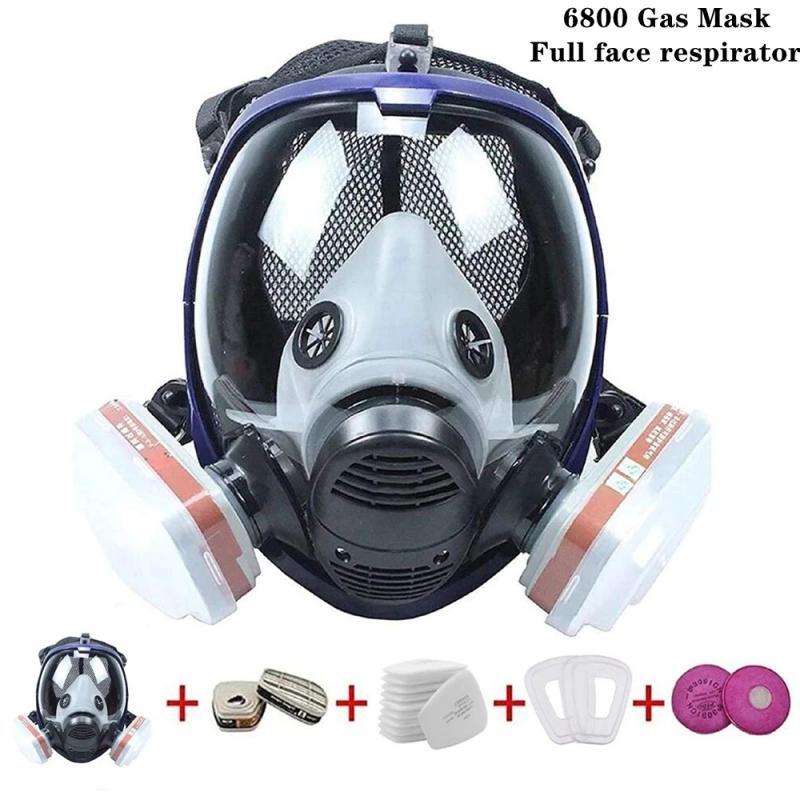 Woodworking Respirator - Chemical Gas Mask 6800 Dust Respirator