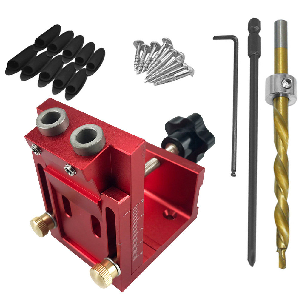 Woodworking And Carpentry - 15 Degree Pocket Hole Jig Portable