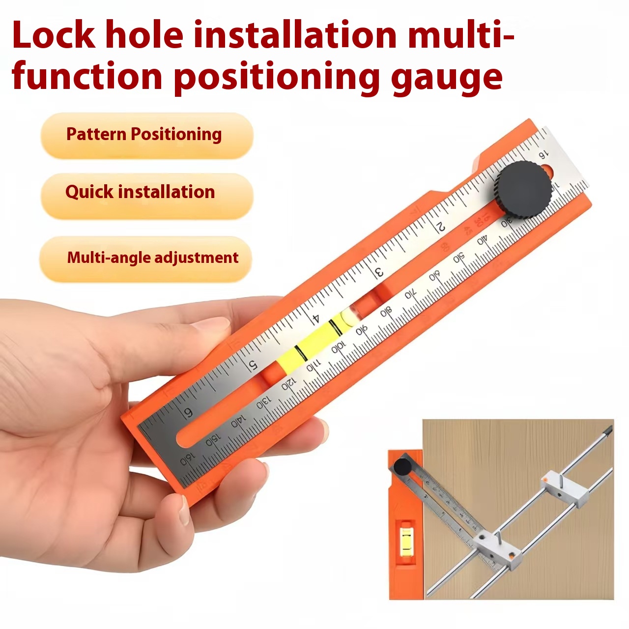 Multi-role Depth Measuring Rul - Woodworking Classes 评论和价格