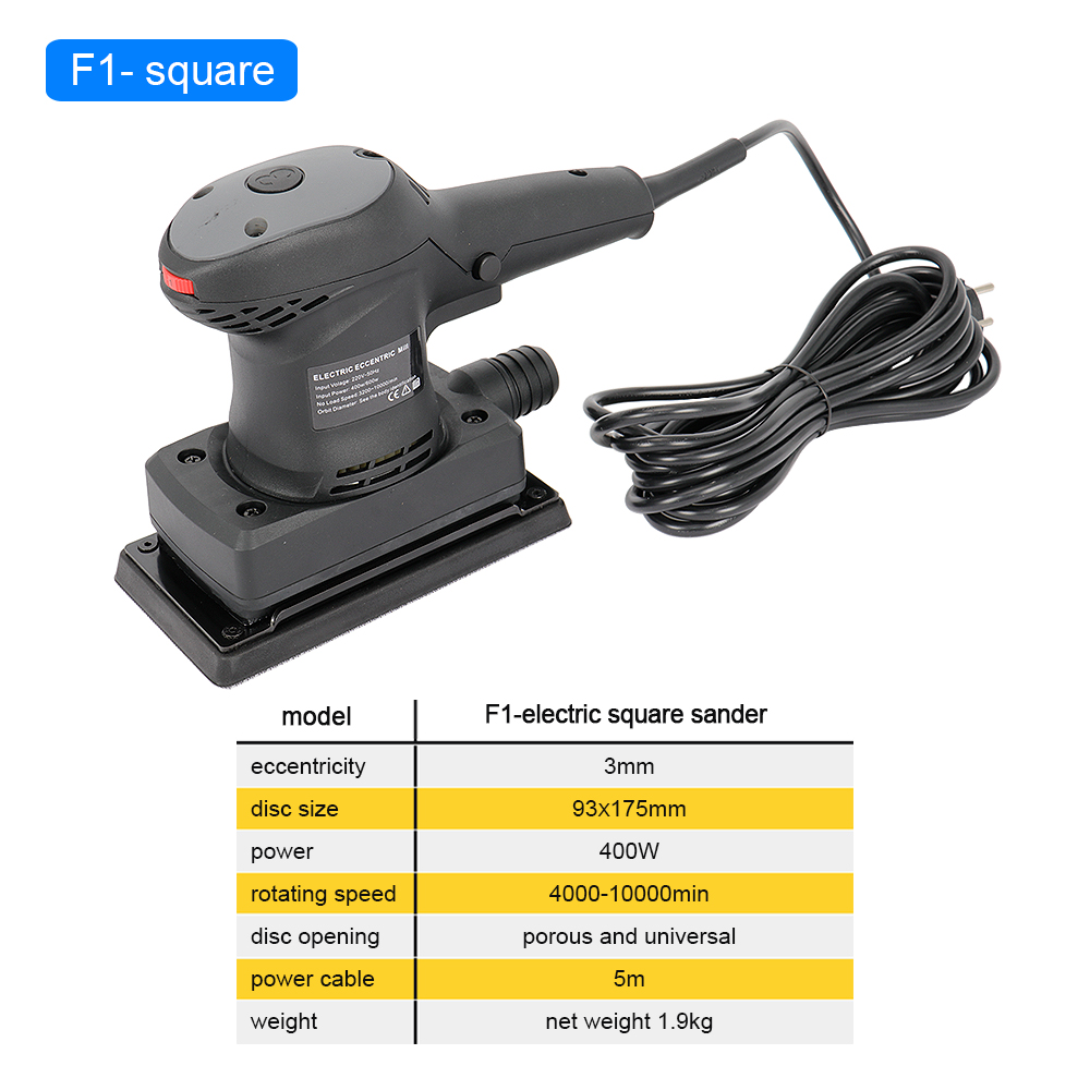 Electric Random Orbital Sander - Woodworking Machine 评论和价格
