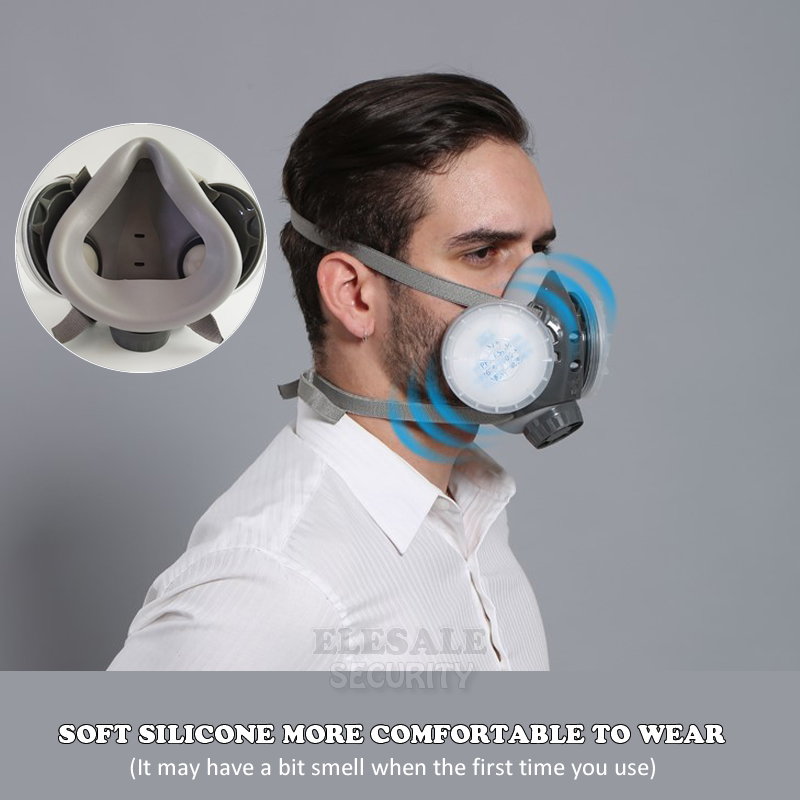 New Anti Dust Mask Full Face R - Woodworking Respirator 评论和价格