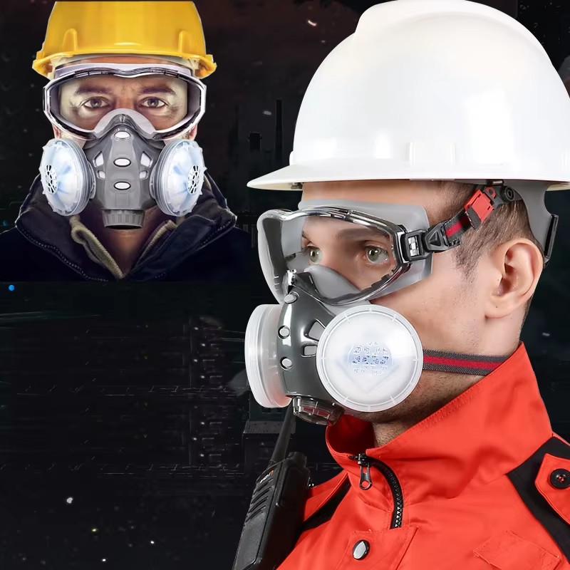 Respirator With Anti-Fog Safet - Woodworking Respirator 评论和价格