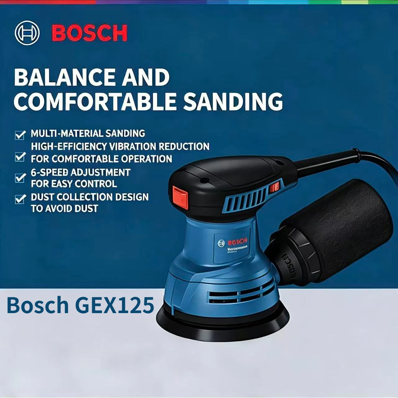 Bosch GEX125 280W Multifunctio - Woodworking Machine 评论和价格
