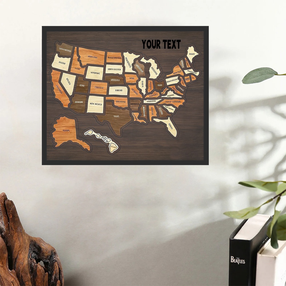 Customizable Wooden USA Travel - Woodworking Usa 评论和价格
