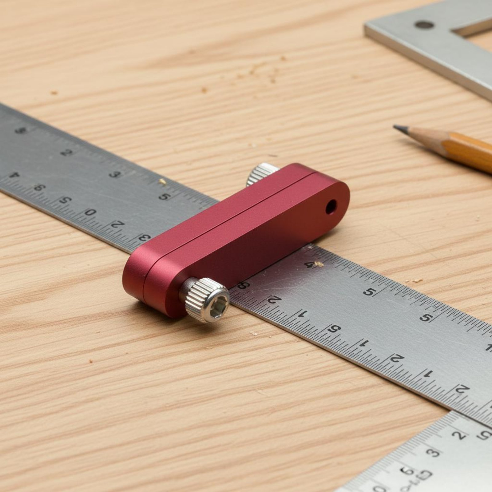 Woodworker's Ruler Stopper Adj - Woodworking Gauge 评论和价格