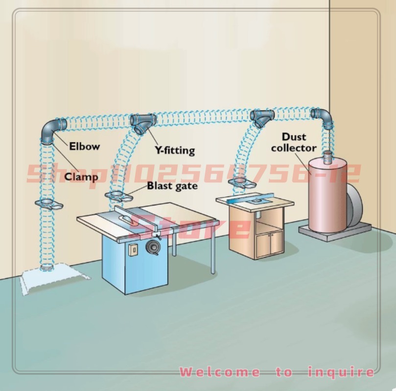 100mm Elbow Rotary Interface f - Vacuum Cleaner Woodworking 评论和价格