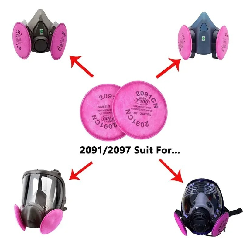 2091 2097 P100 Particulate Fil - Woodworking Respirator 评论和价格