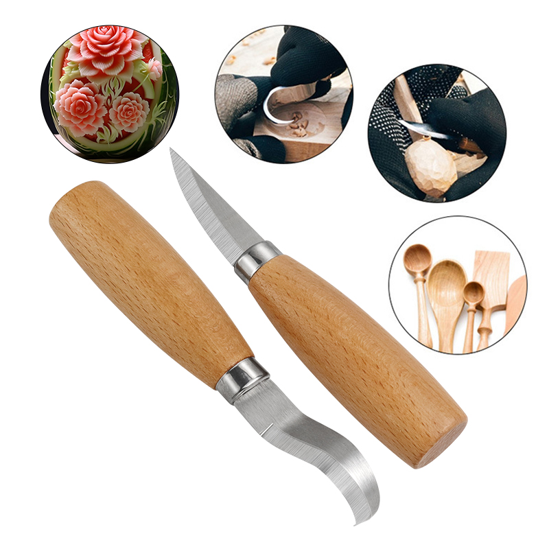 Stainless Iron Carving Knife B - Woodworking Factory 评论和价格