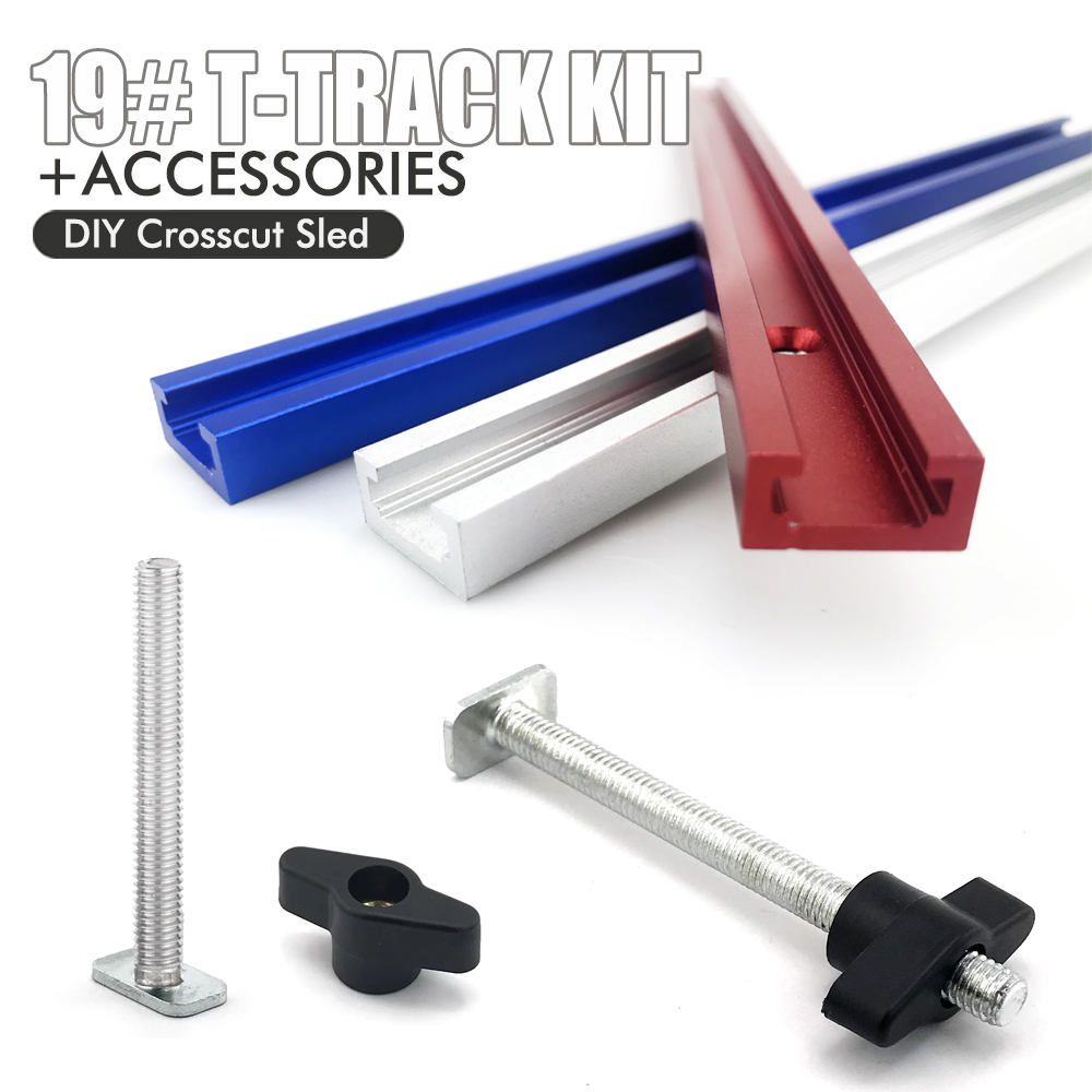 Woodworking 19# T-track Kit an - Woodworking Basic Tools 评论和价格