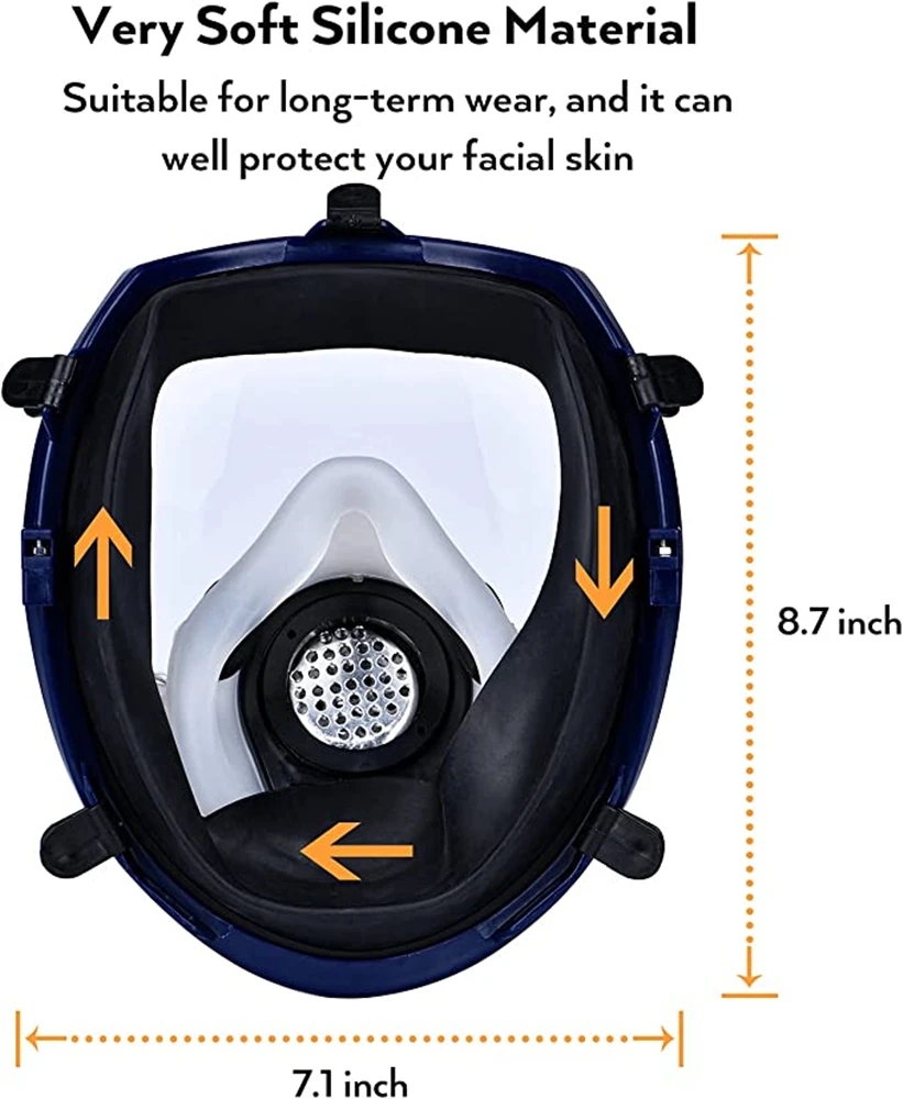 Chemical Gas Mask 6800 Dust Re - Woodworking Respirator 评论和价格