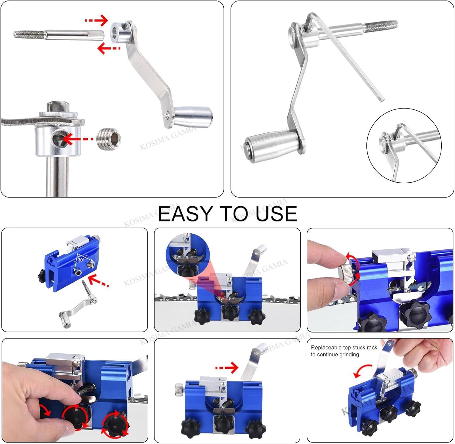 Portable Manual Chain Saw Blad - Woodworking Factory 评论和价格