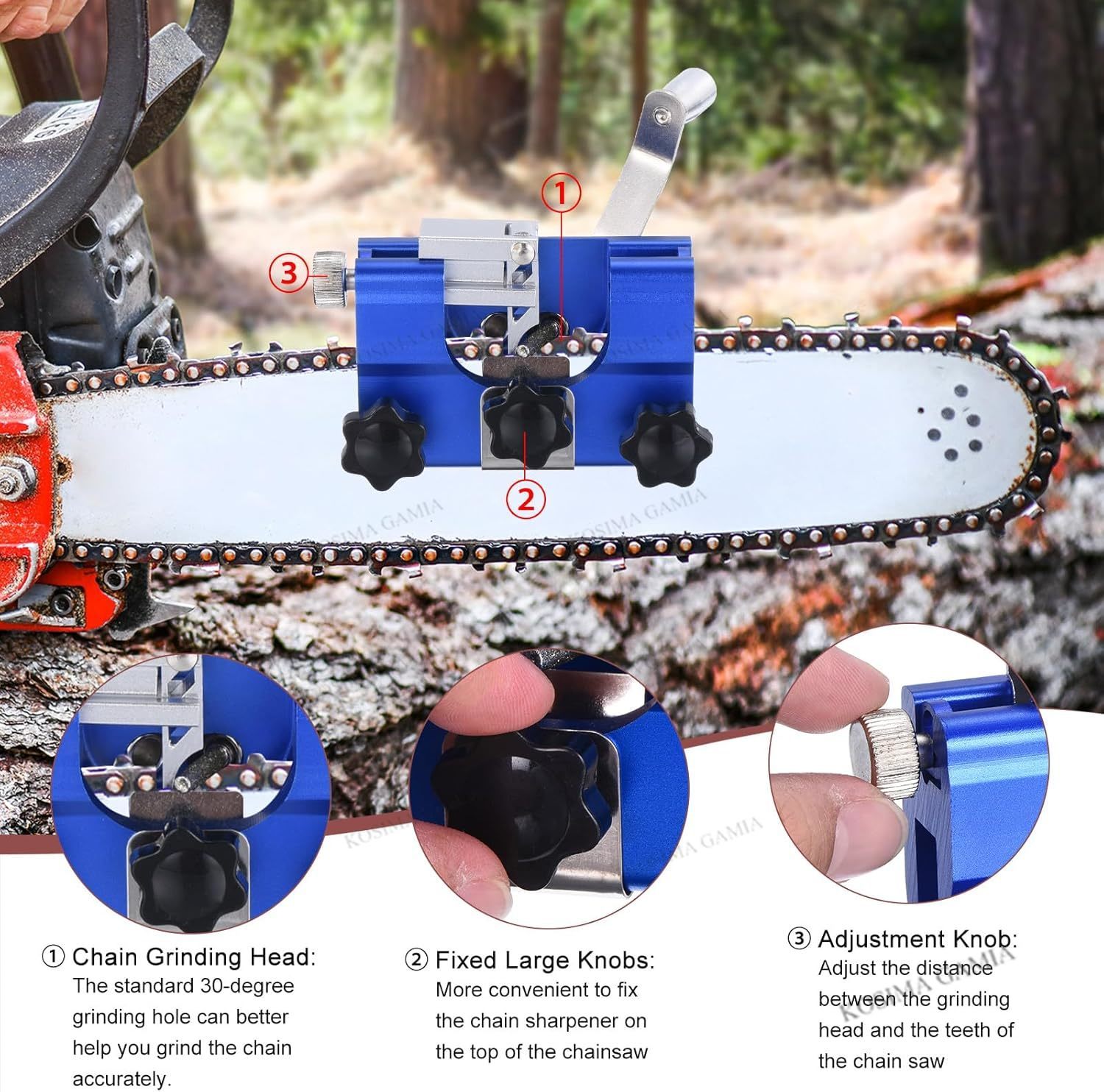 Portable Manual Chain Saw Blad - Woodworking Factory 评论和价格