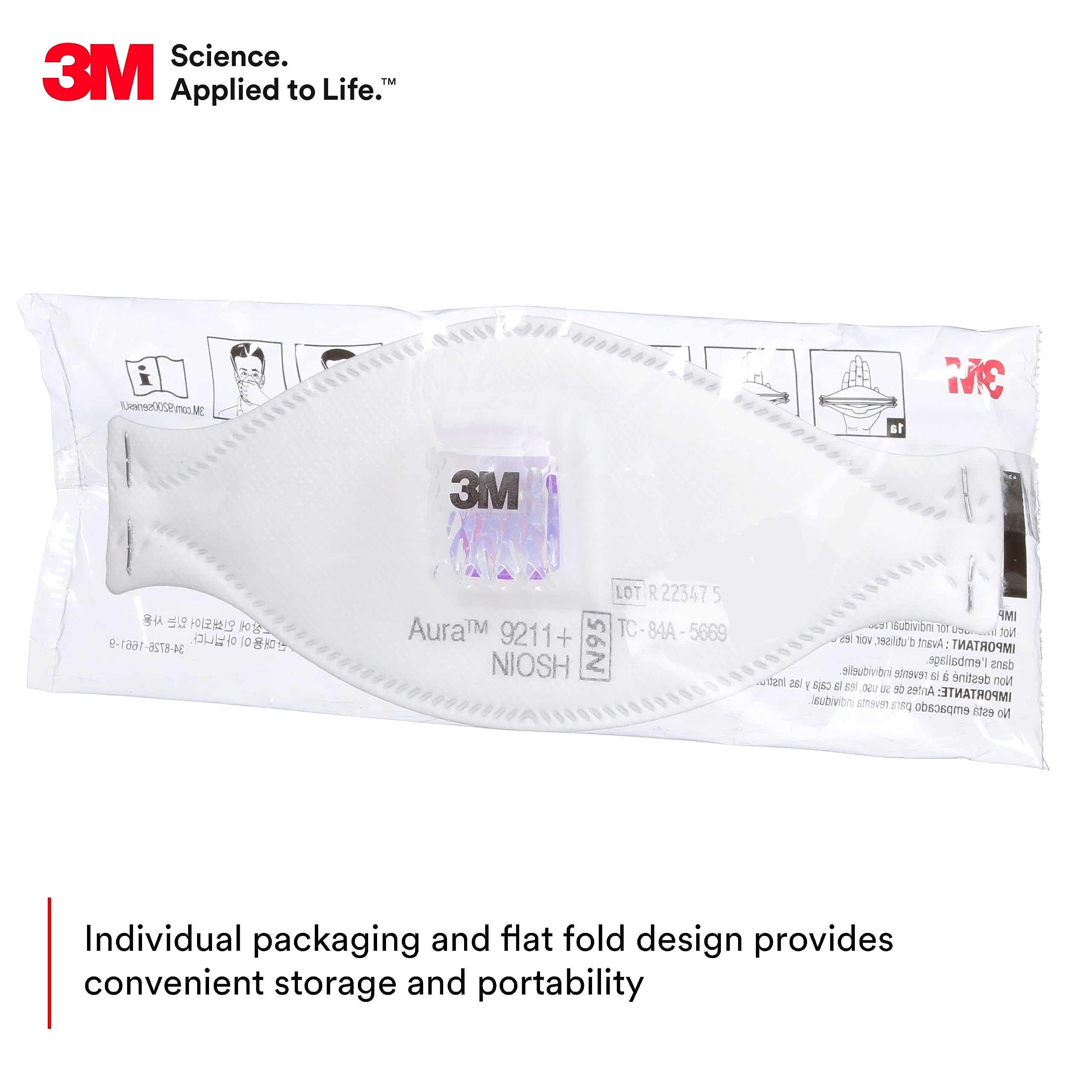 3M Aura 9211+ Particulate Resp - Woodworking Respirator 评论和价格
