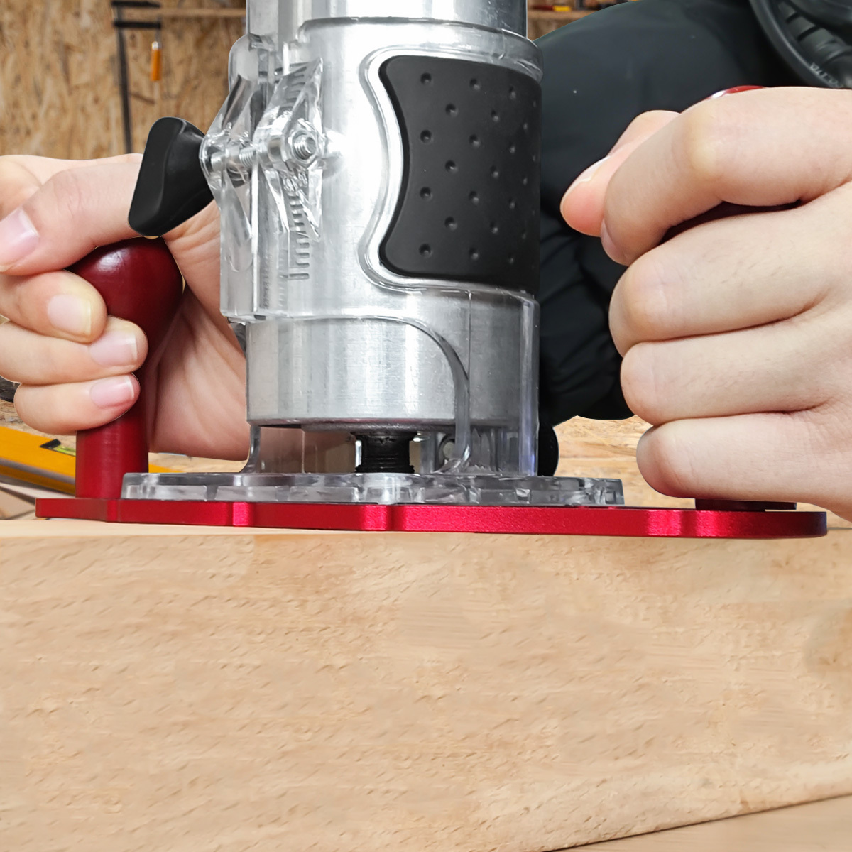 Router Base with Handles & Cen - Woodworking And Carpentry 评论和价格