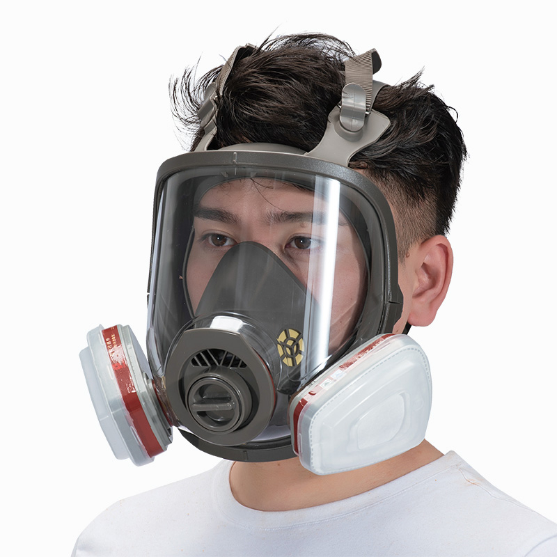 Full Face Respirator Gas Mask  - Woodworking Respirator 评论和价格