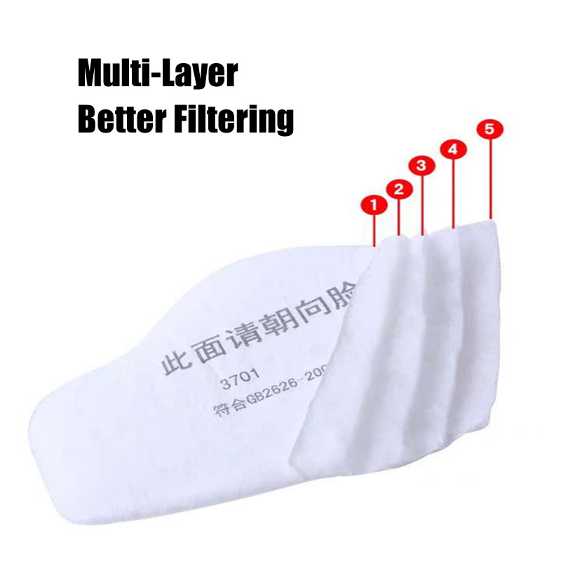3701 Particle Cotton Filter Fo - Woodworking Respirator 评论和价格