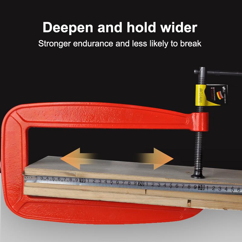 G Clamp Deep Reach C Clamp 1/1 - Woodworking Industry 评论和价格