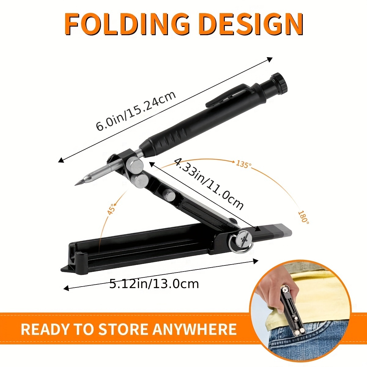 Multi-function Scribing Tool A - Woodworking Basic Tools 评论和价格