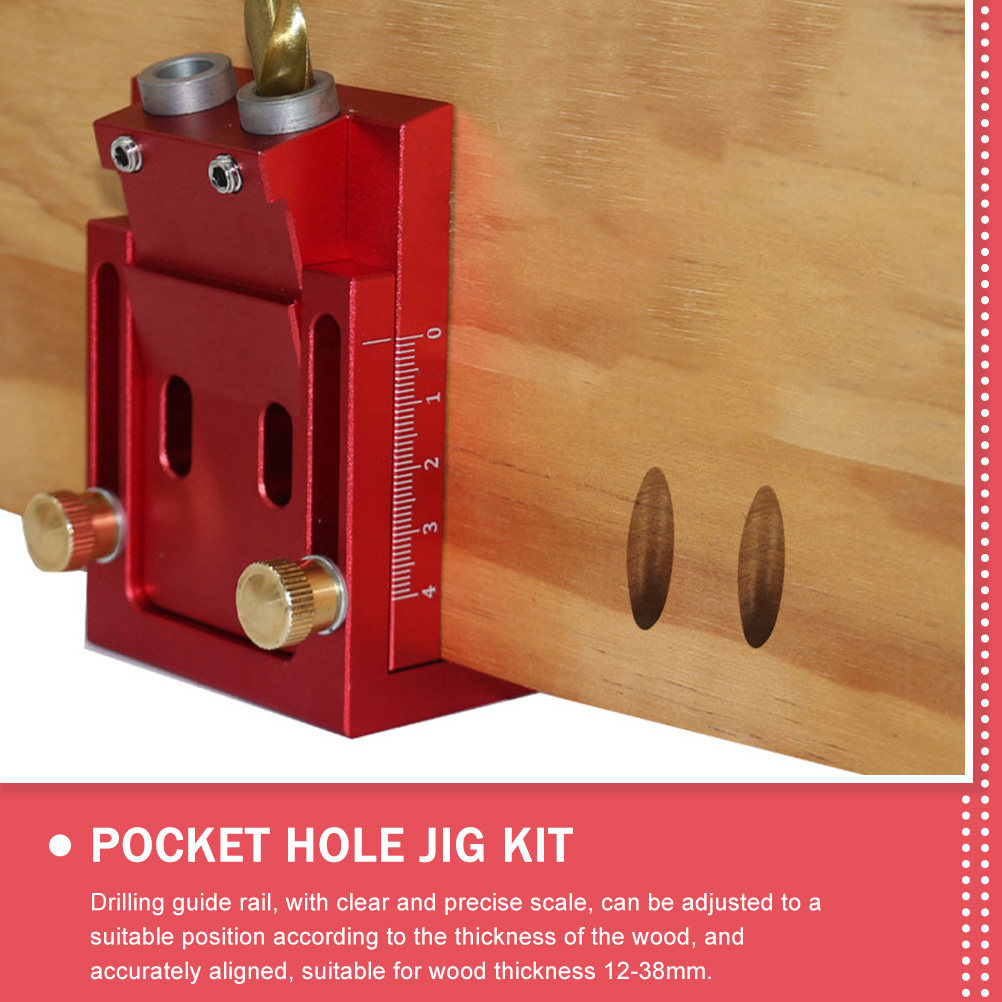 15 Degree Pocket Hole Jig Port - Woodworking And Carpentry 评论和价格