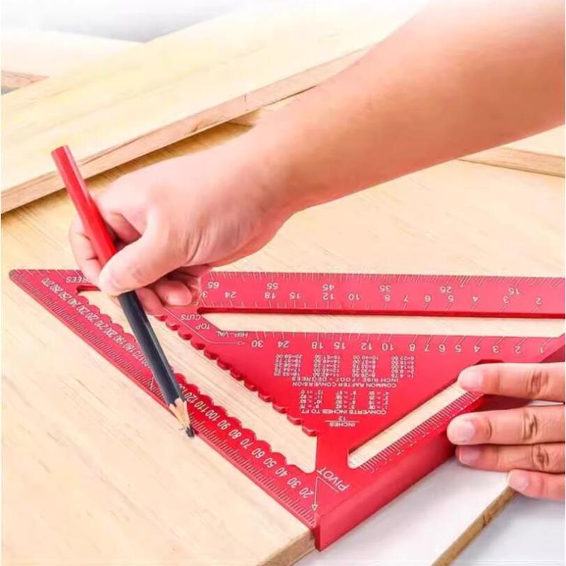 1Pcs Red Aluminum Alloy Triang - Woodworking And Carpentry 评论和价格